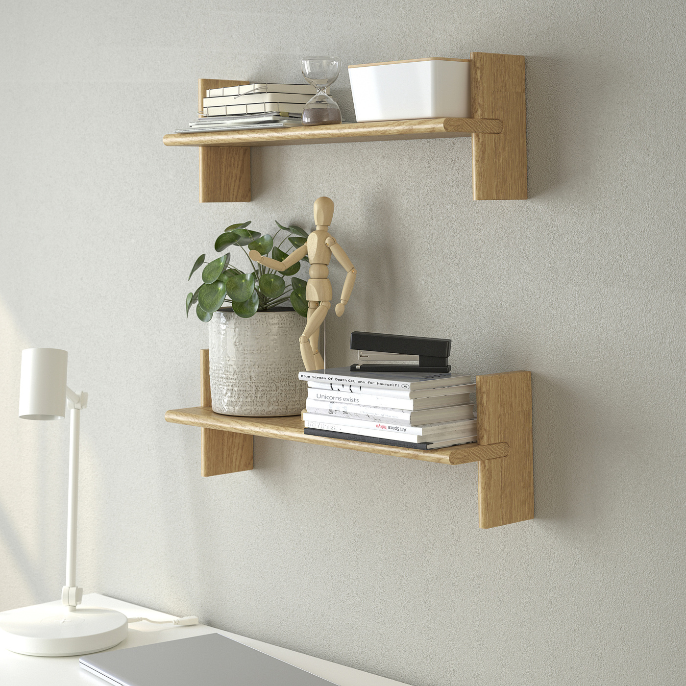 OLD IKEAウォールシェルフ北欧スタイル ※廃盤品【monoroom町田】 KLAVRESTRÖM wall shelf oak - IKEA