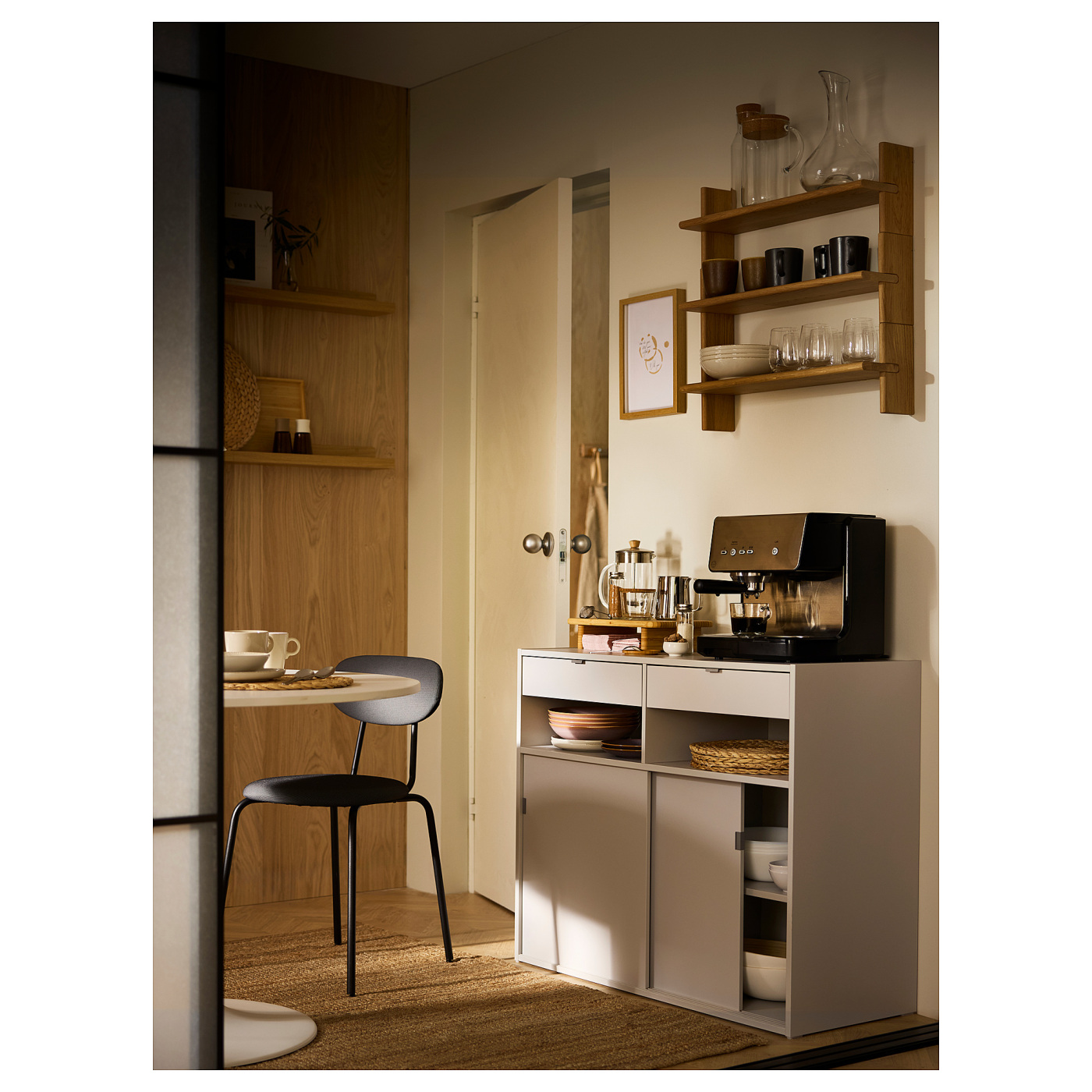 KLAVRESTRÖM wall shelf oak - IKEA