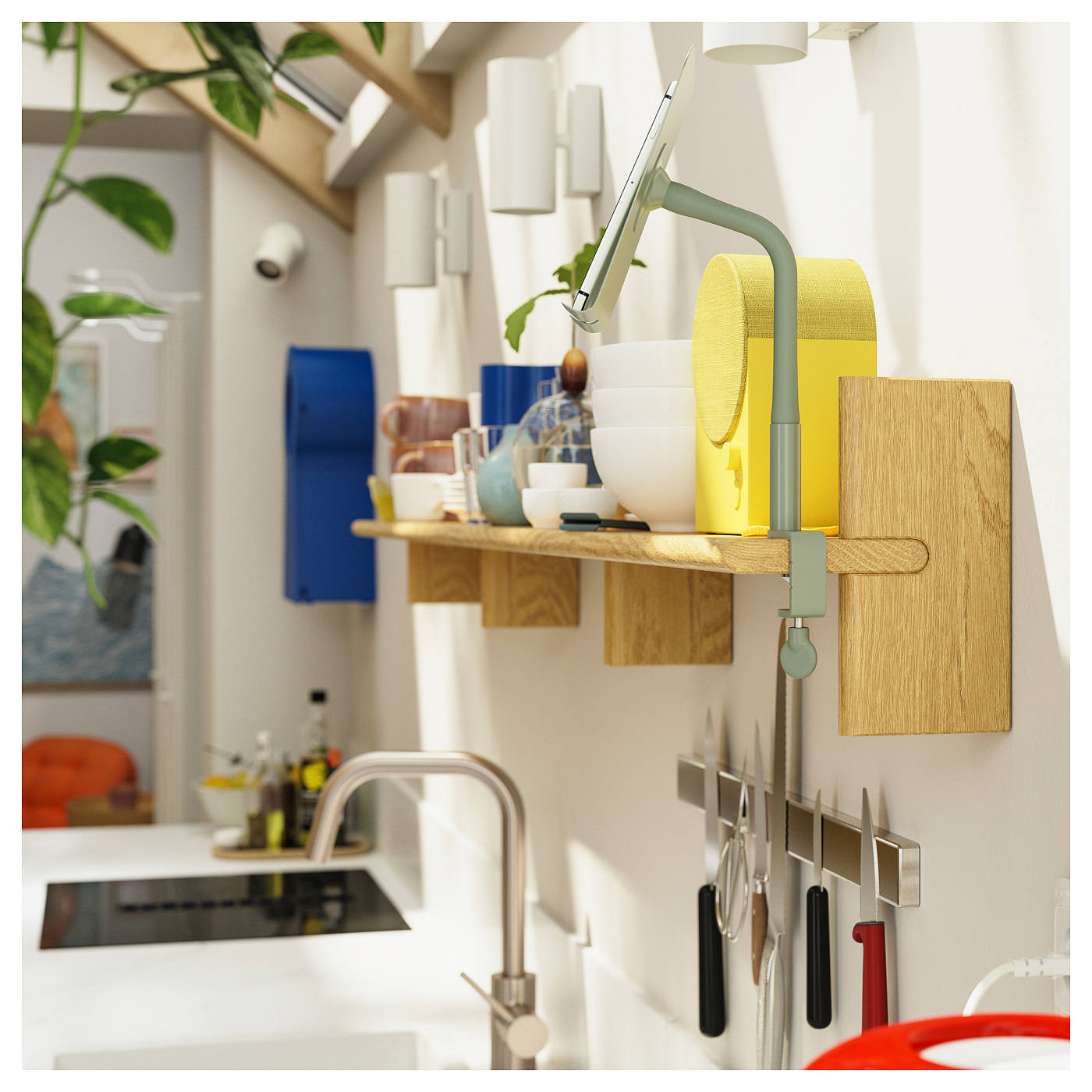 KLAVRESTRÖM wall shelf oak - IKEA