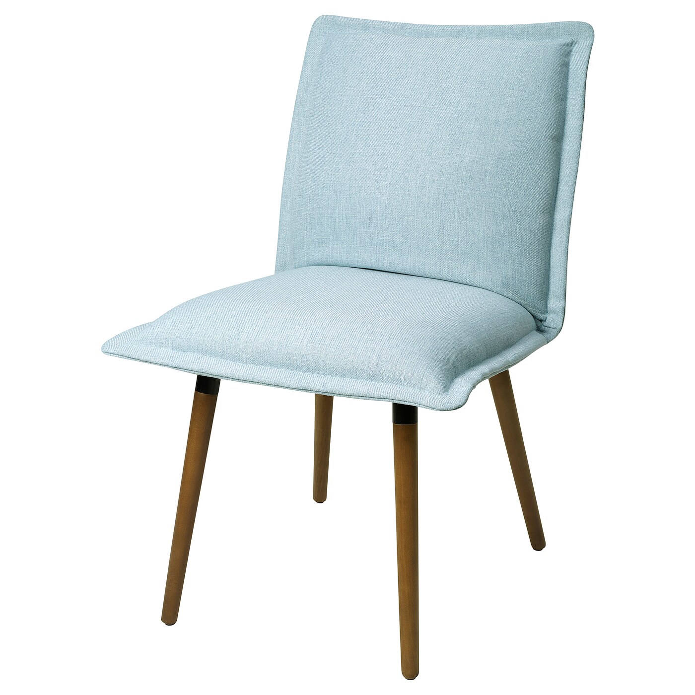 IKEA クリンテンチェア KLINTEN ダイニングチェア 水色 KLINTEN chair brown/Kilanda pale blue - IKEA