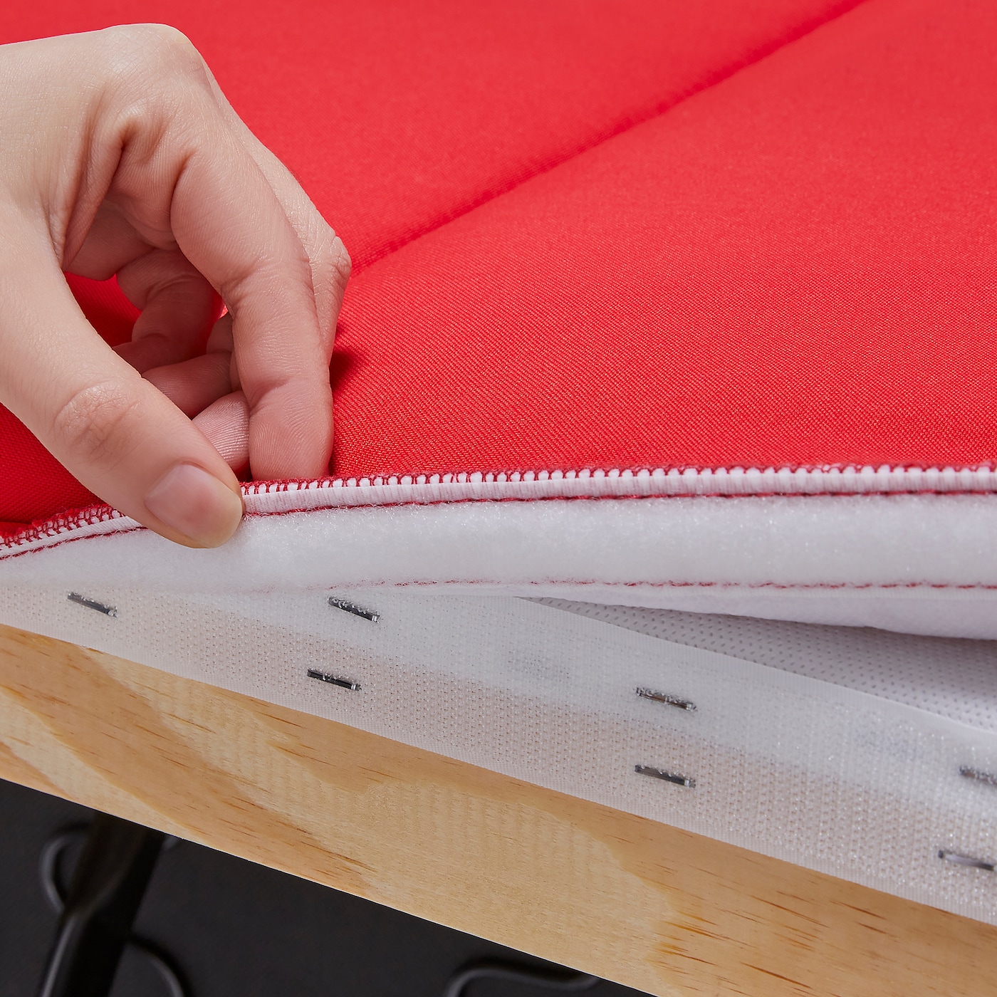 KLIPPAN 2-seat sofa Långban bright red - IKEA