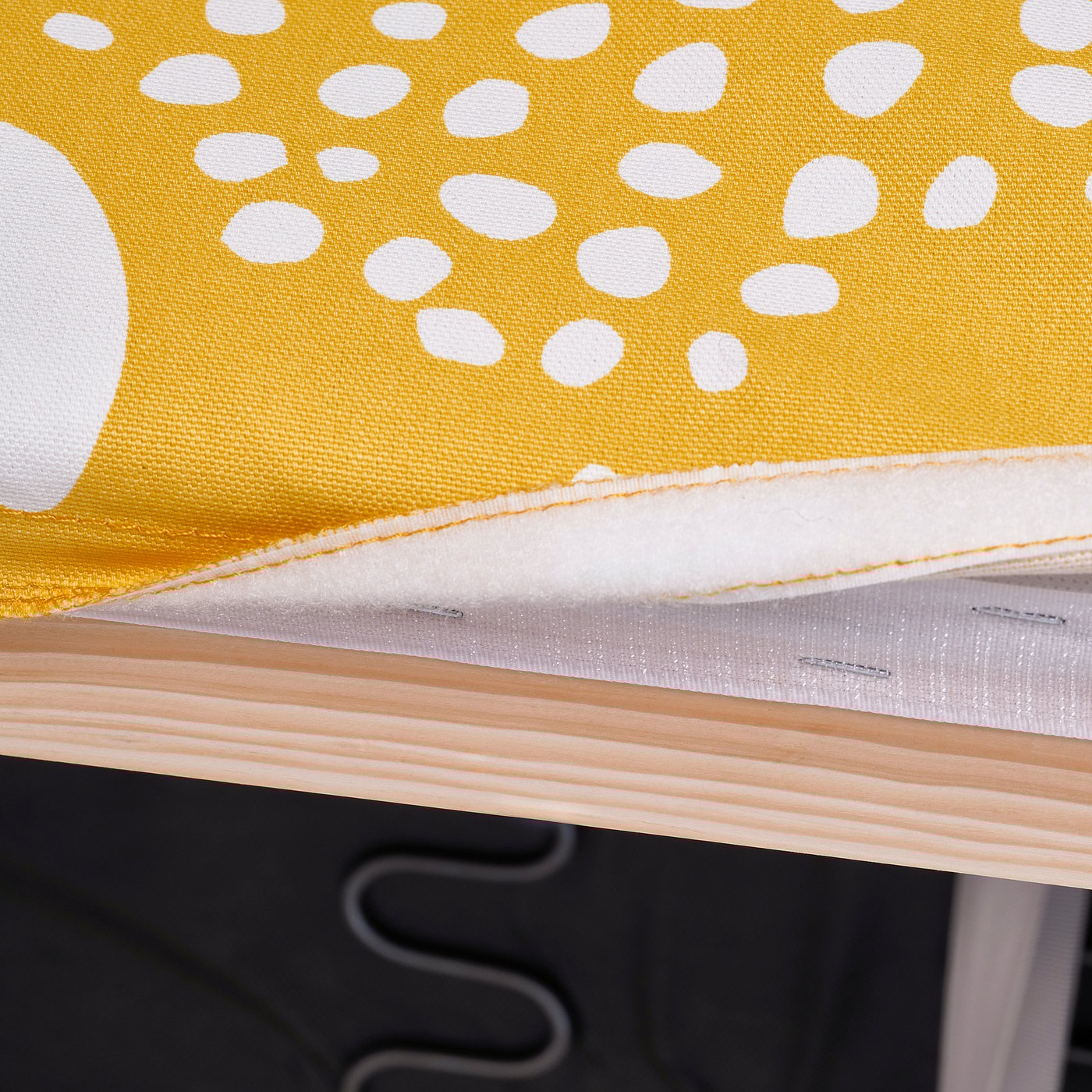 KLIPPAN 2-seat sofa Tingetorp yellow/white/floral pattern - IKEA