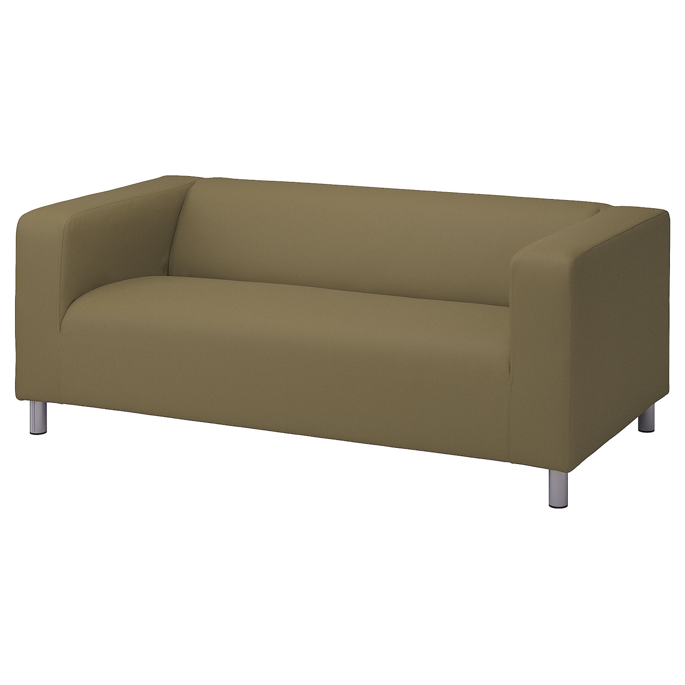 KLIPPAN 2-seat sofa Vissle yellow-green - IKEA