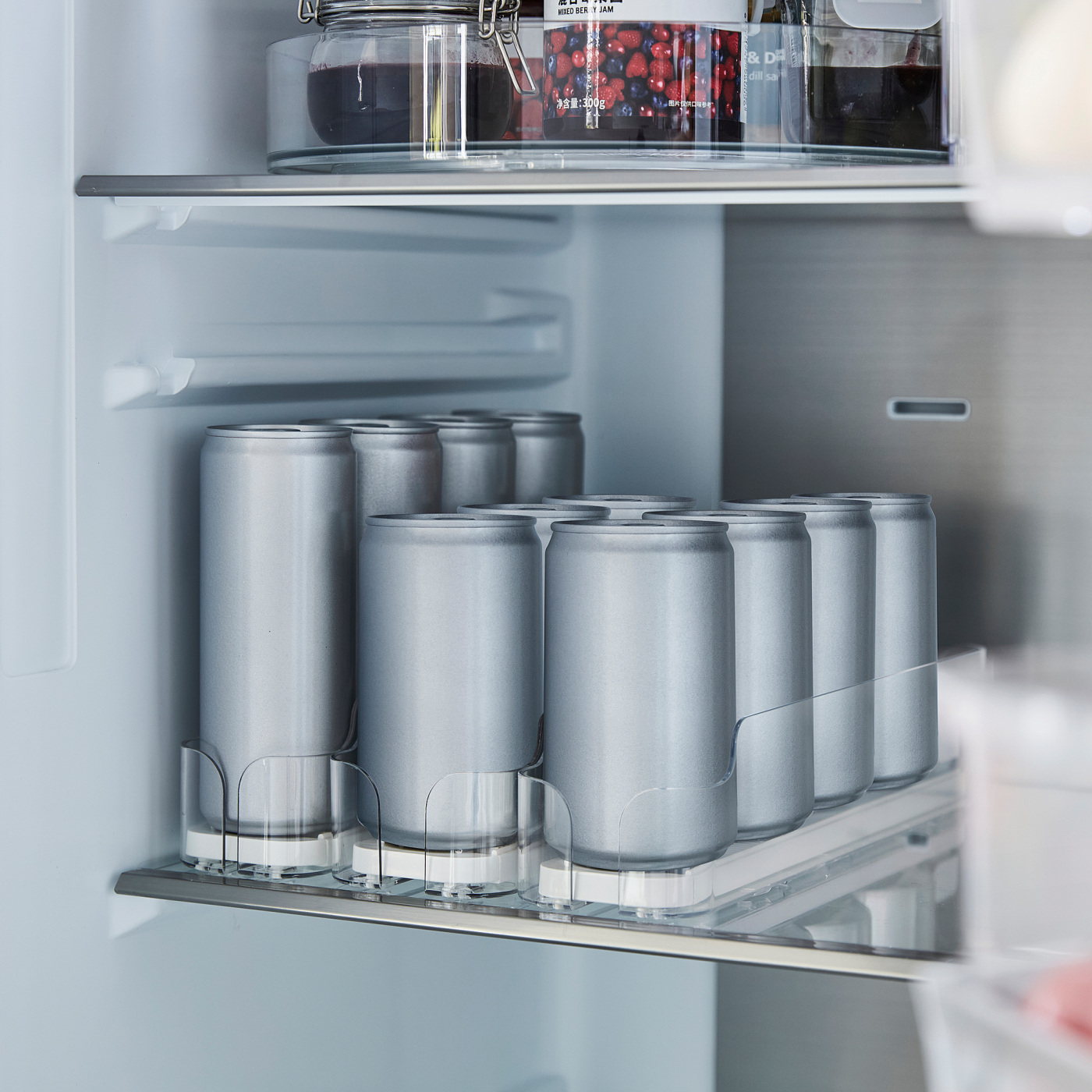 KLIPPKAKTUS drink holder for fridge transparent - IKEA