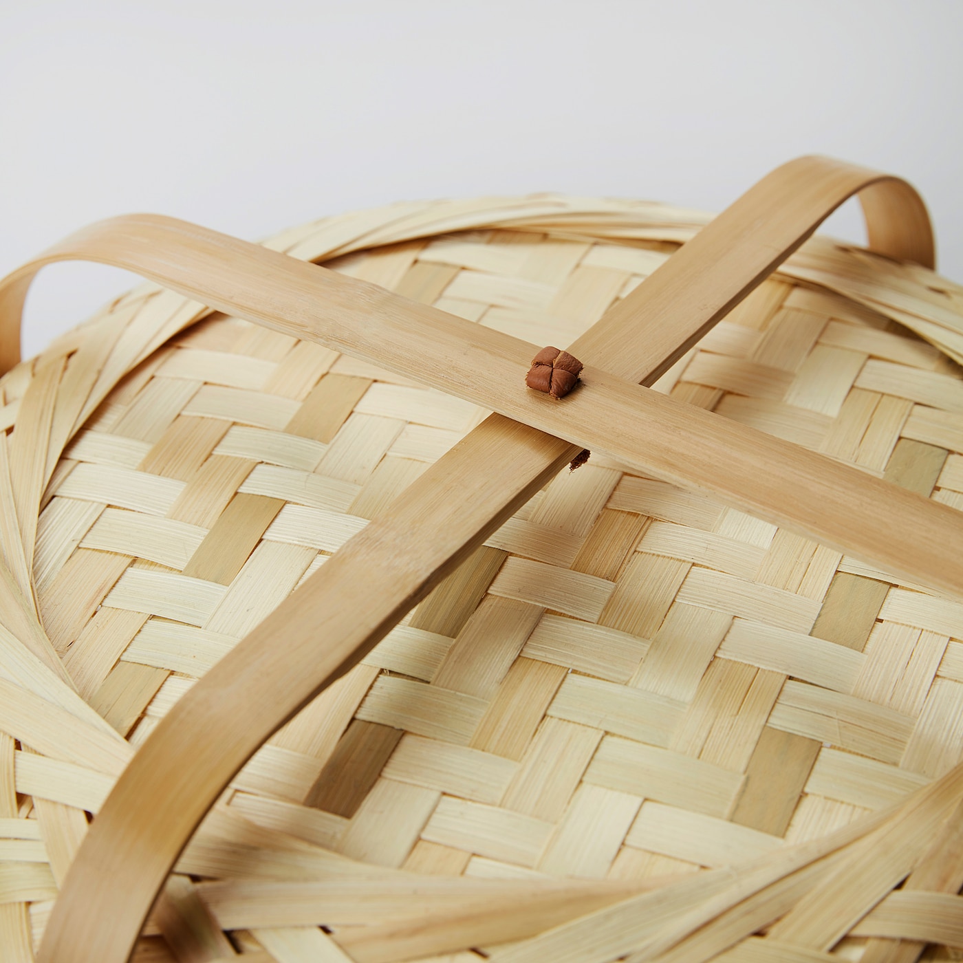 KNIXHULT floor lamp bamboo/handmade - IKEA