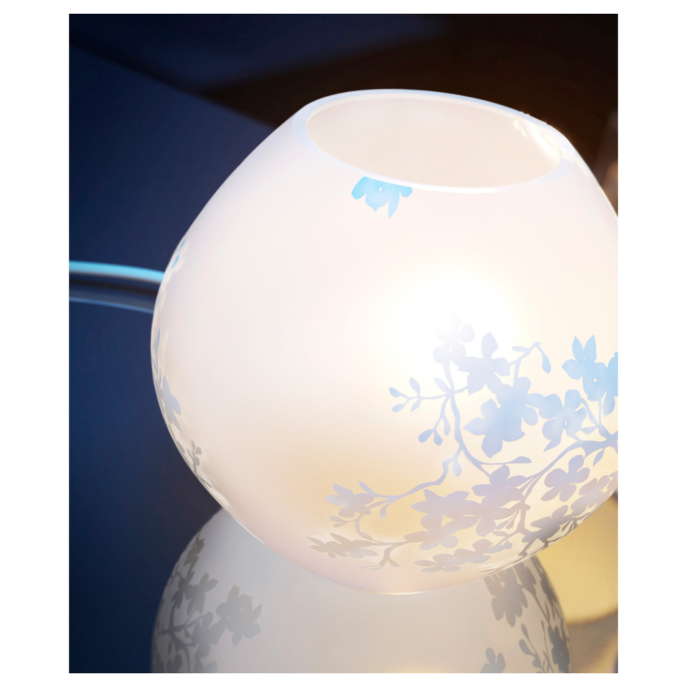 KNUBBIG table lamp cherry-blossoms white - IKEA
