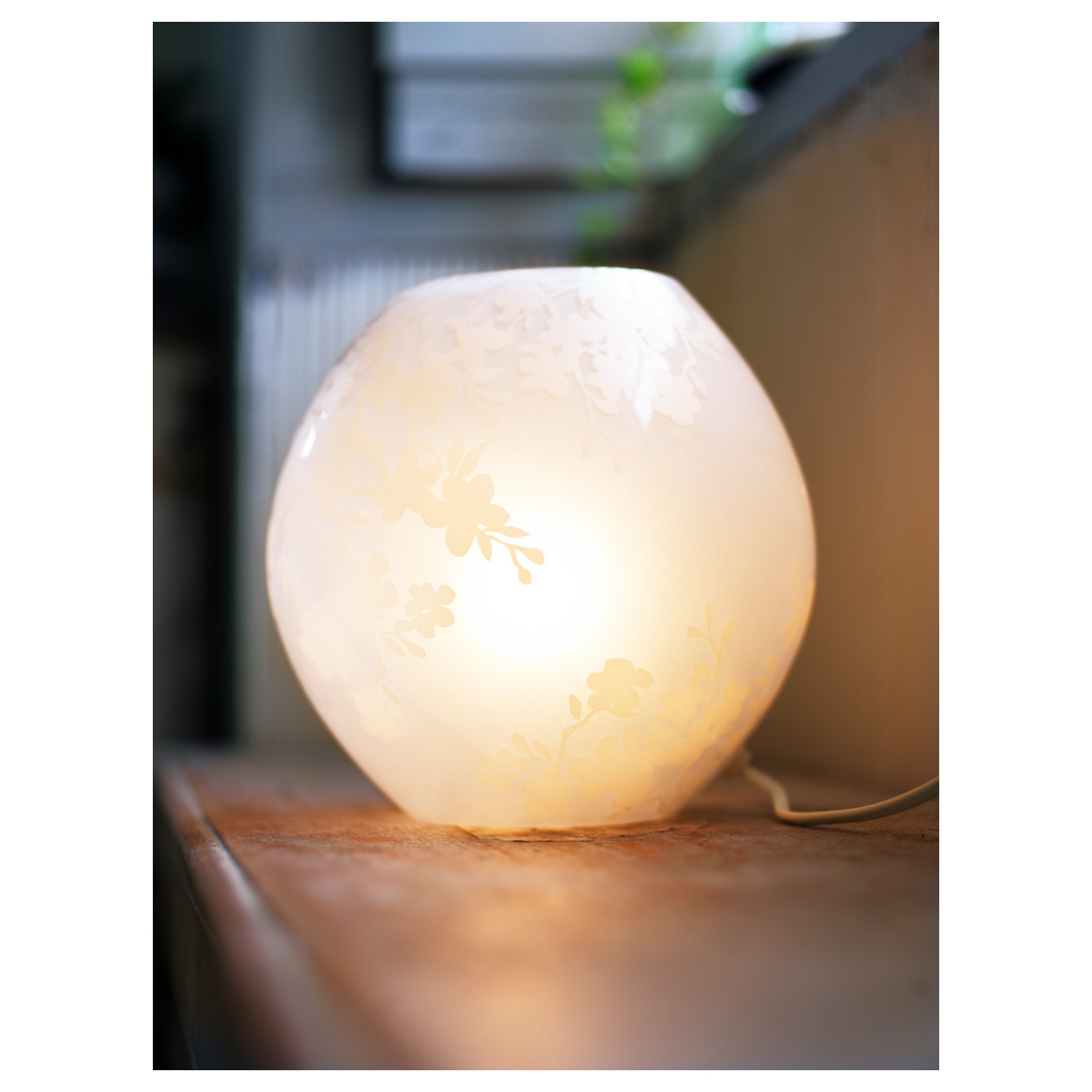 韓国　漆器＆白蝶貝？壁掛　92cm KNUBBIG table lamp cherry-blossoms white - IKEA