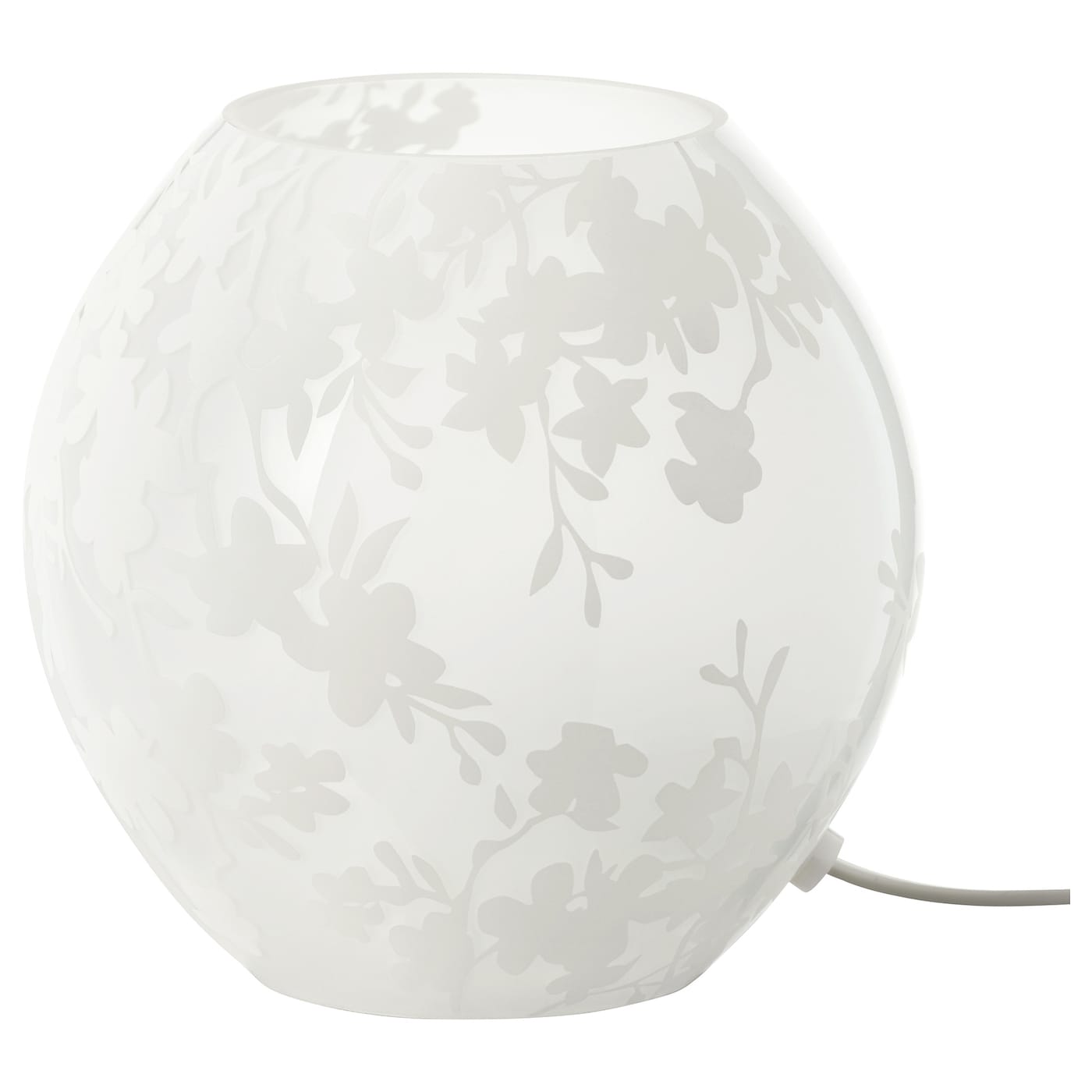 KNUBBIG table lamp cherry-blossoms white - IKEA