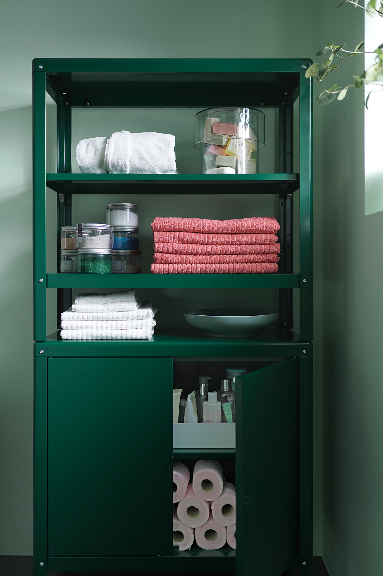IKEA KOLBJÖRN グリーン KOLBJÖRN cabinet in/outdoor green - IKEA
