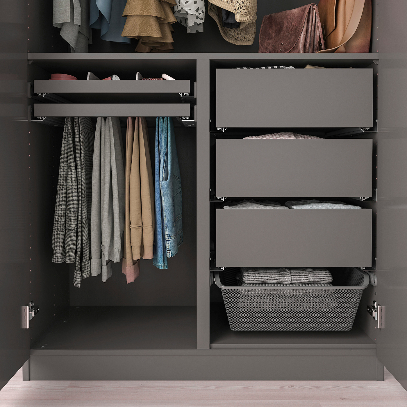 KOMPLEMENT divider for frames dark grey - IKEA