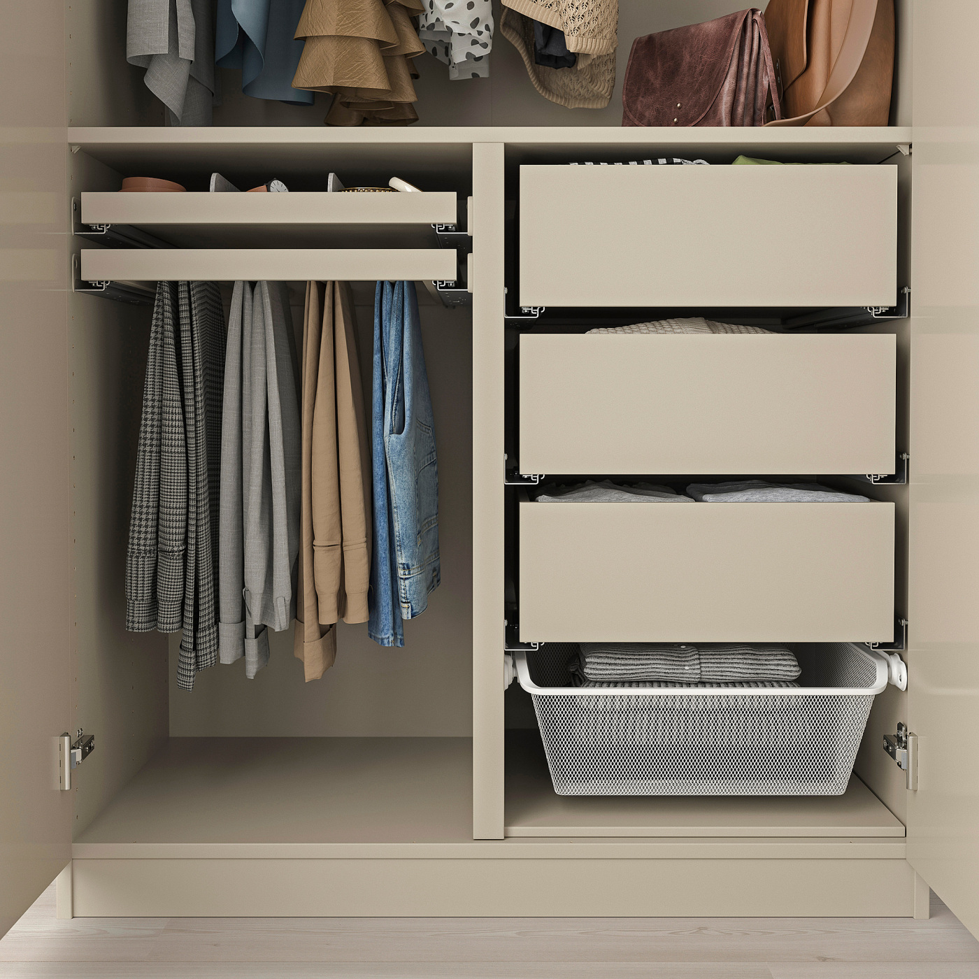 KOMPLEMENT divider for frames grey-beige - IKEA
