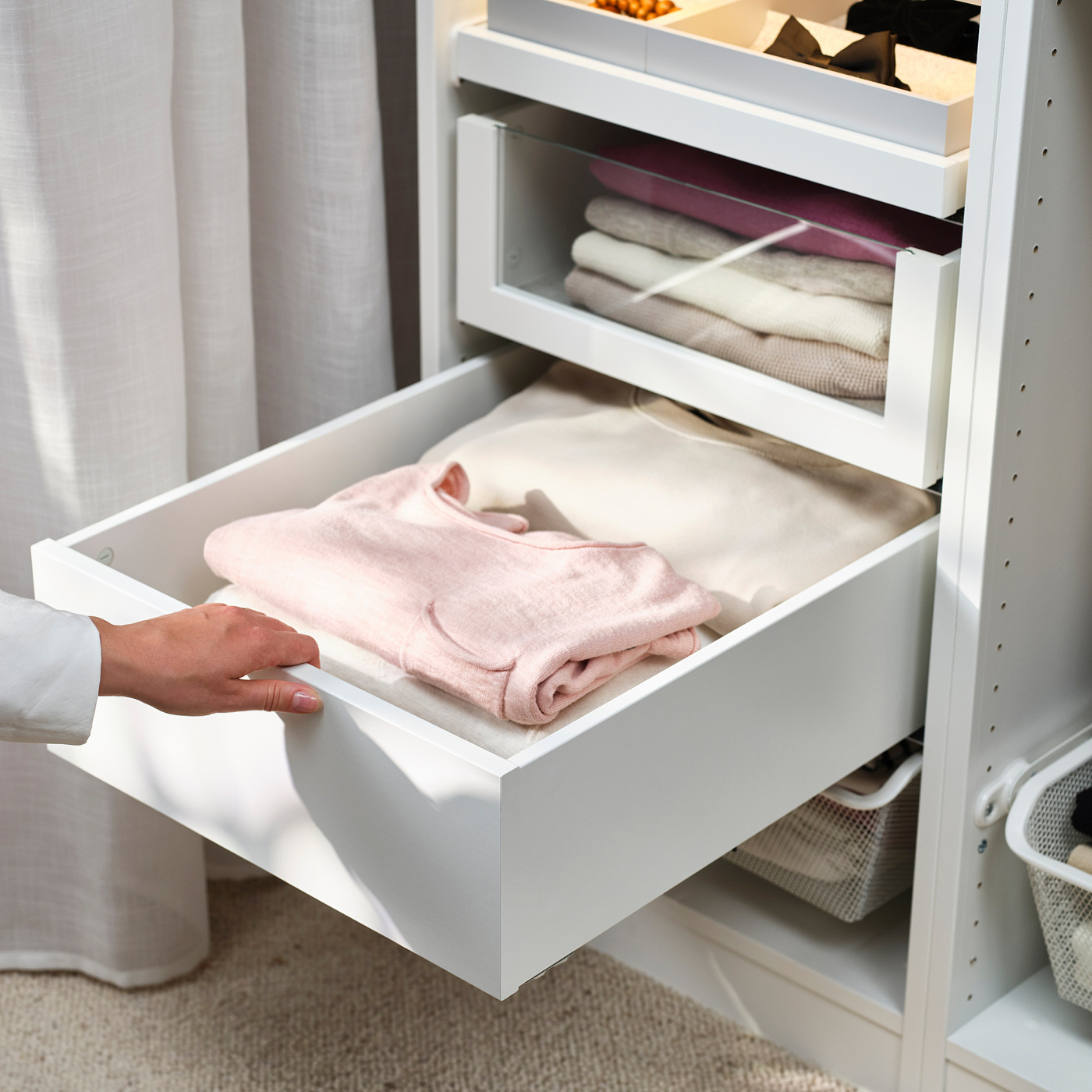 KOMPLEMENT drawer white - IKEA