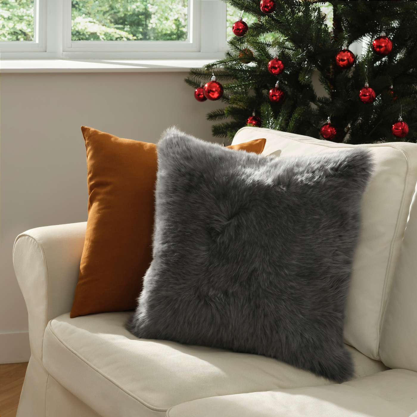 KRÅKKRASSING cushion cover light grey - IKEA