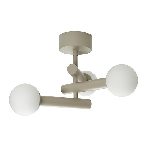 NÖSUND ceiling lamp birch - IKEA