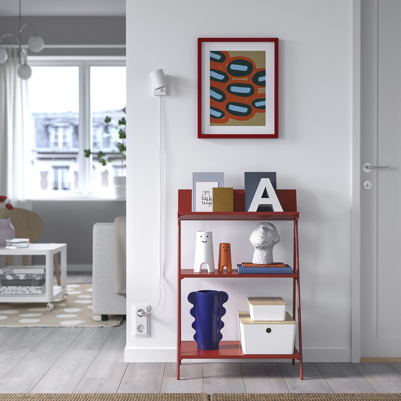 KRÖNIKÖR open storage red - IKEA