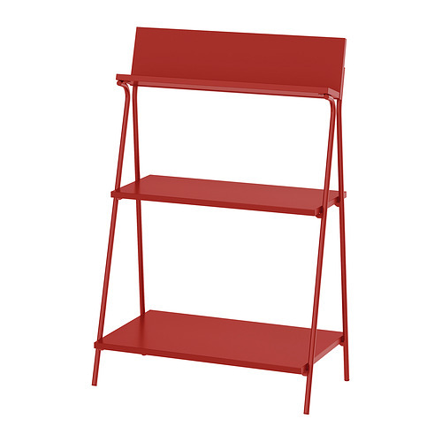 STOENSE rug, low pile red - IKEA