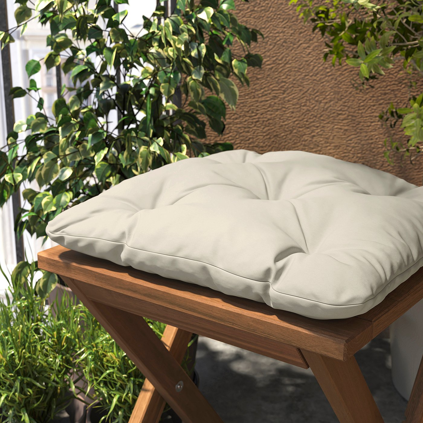 美品　IKEA TARNO 3点セット＋シートクッション MALINDA マーリンダ シートクッション, グレー, 40/35x38x7 cm