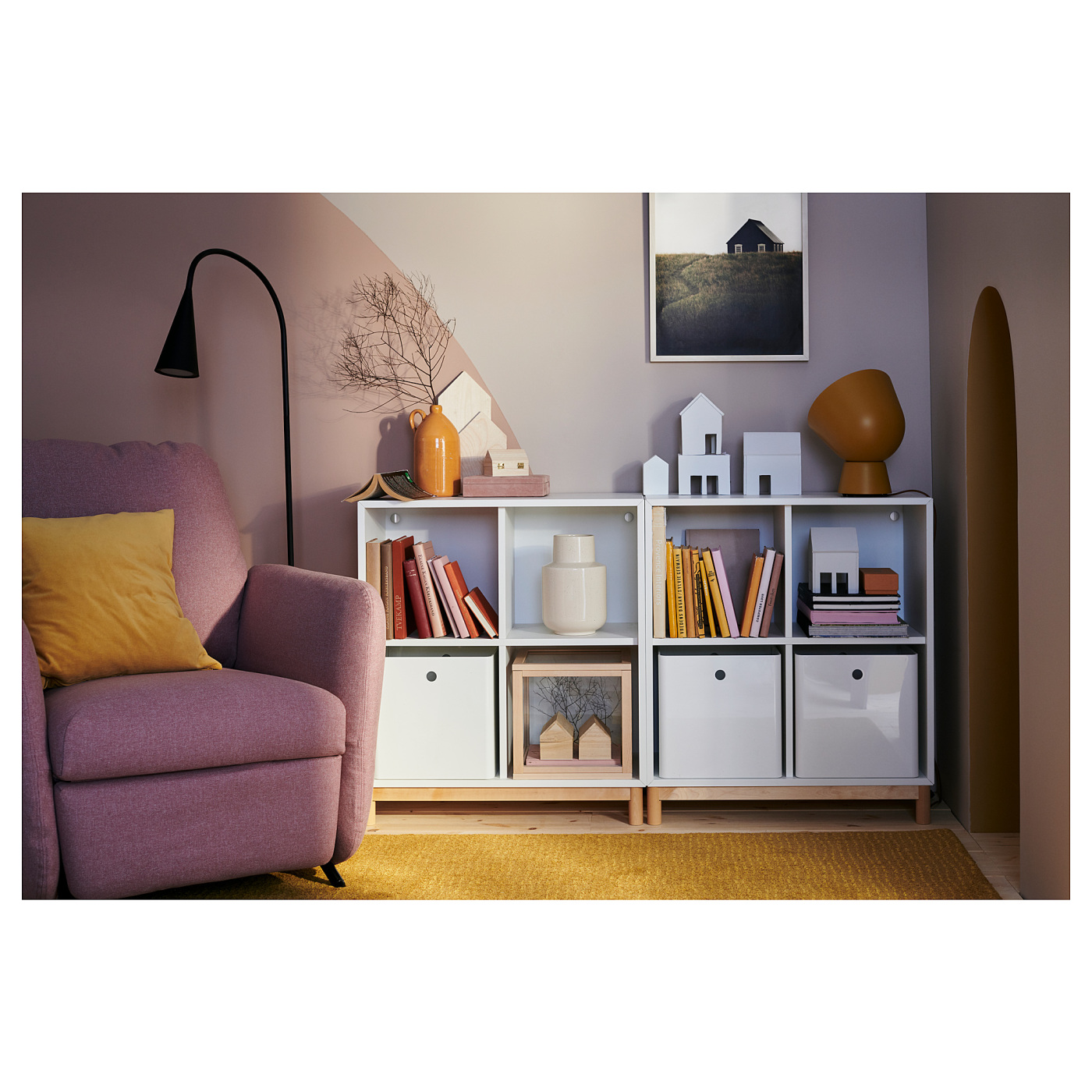 KUGGIS storage box white - IKEA