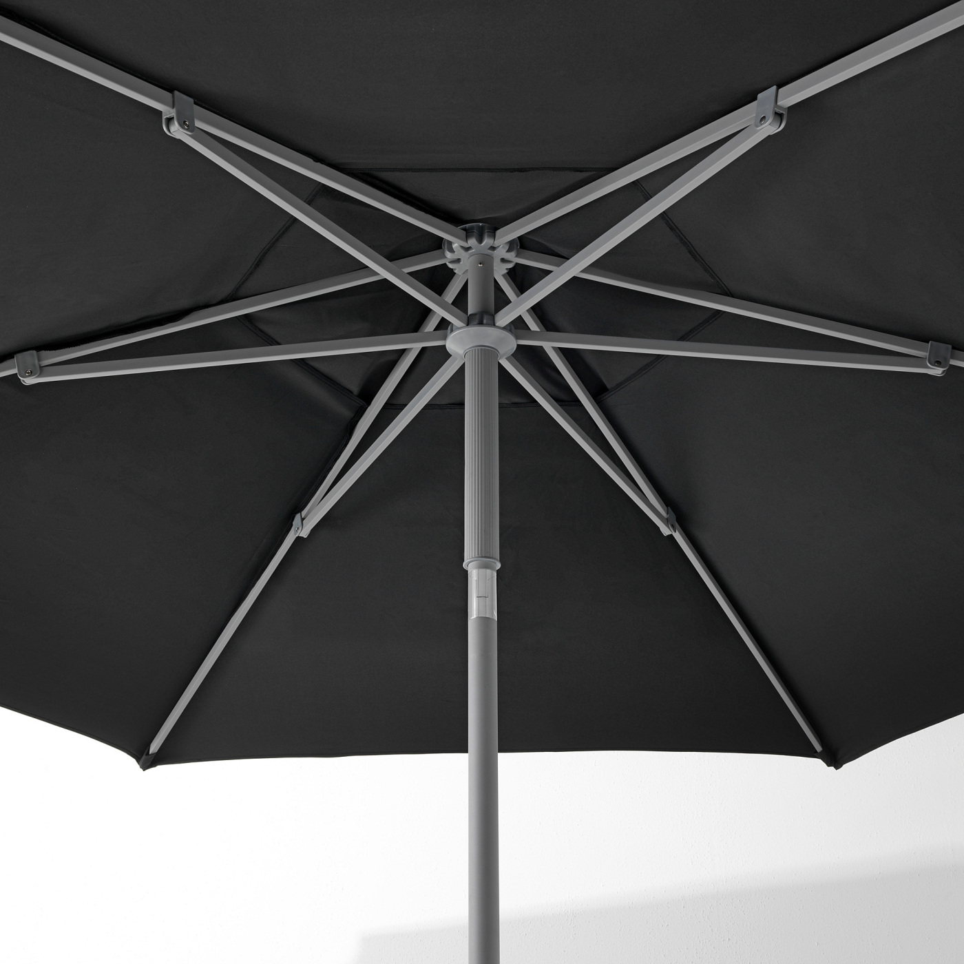 IKEA/イケア/通販]KUGGO クッゴー / LINDOJA リンドヤ パラソル, ブラック KUGGÖ / LINDÖJA parasol with base black/Grytö dark grey - IKEA