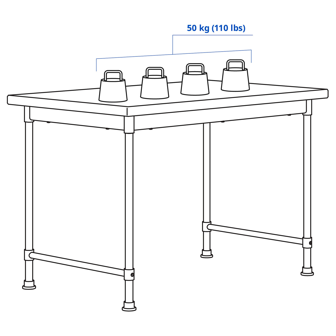 KULLABERG desk pine - IKEA