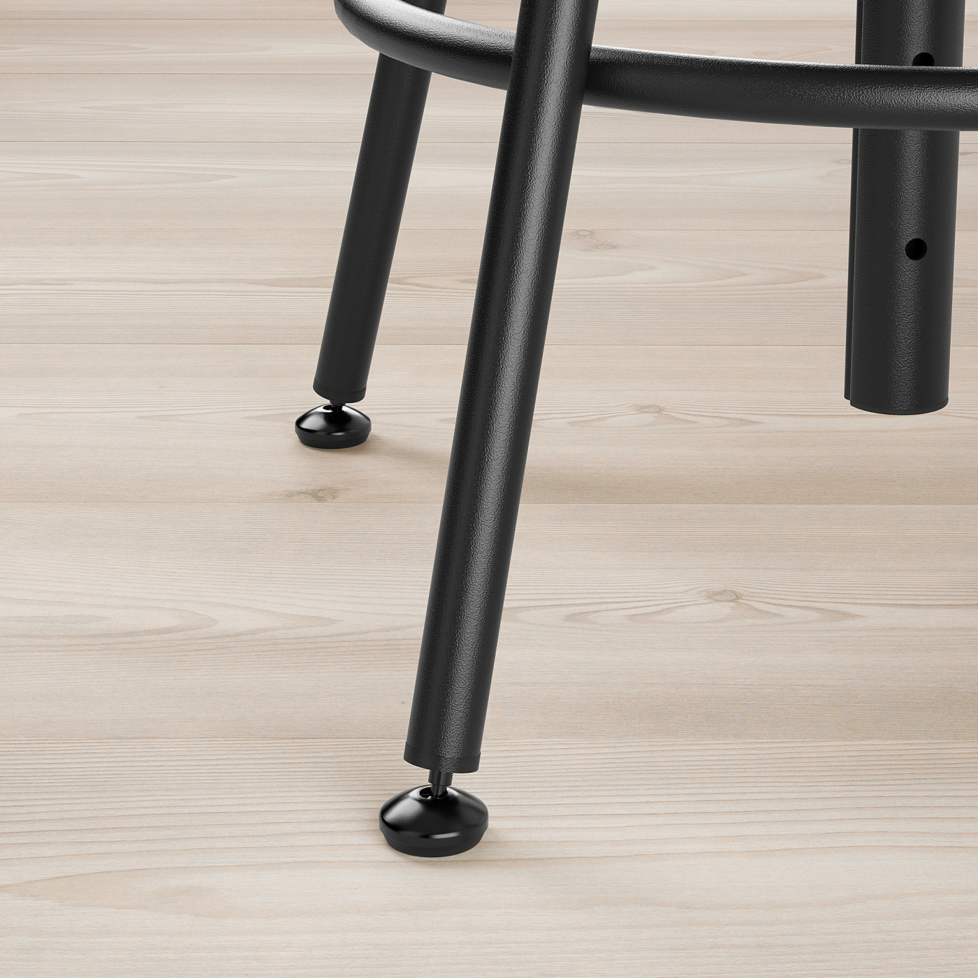 KULLABERG stool pine/black - IKEA