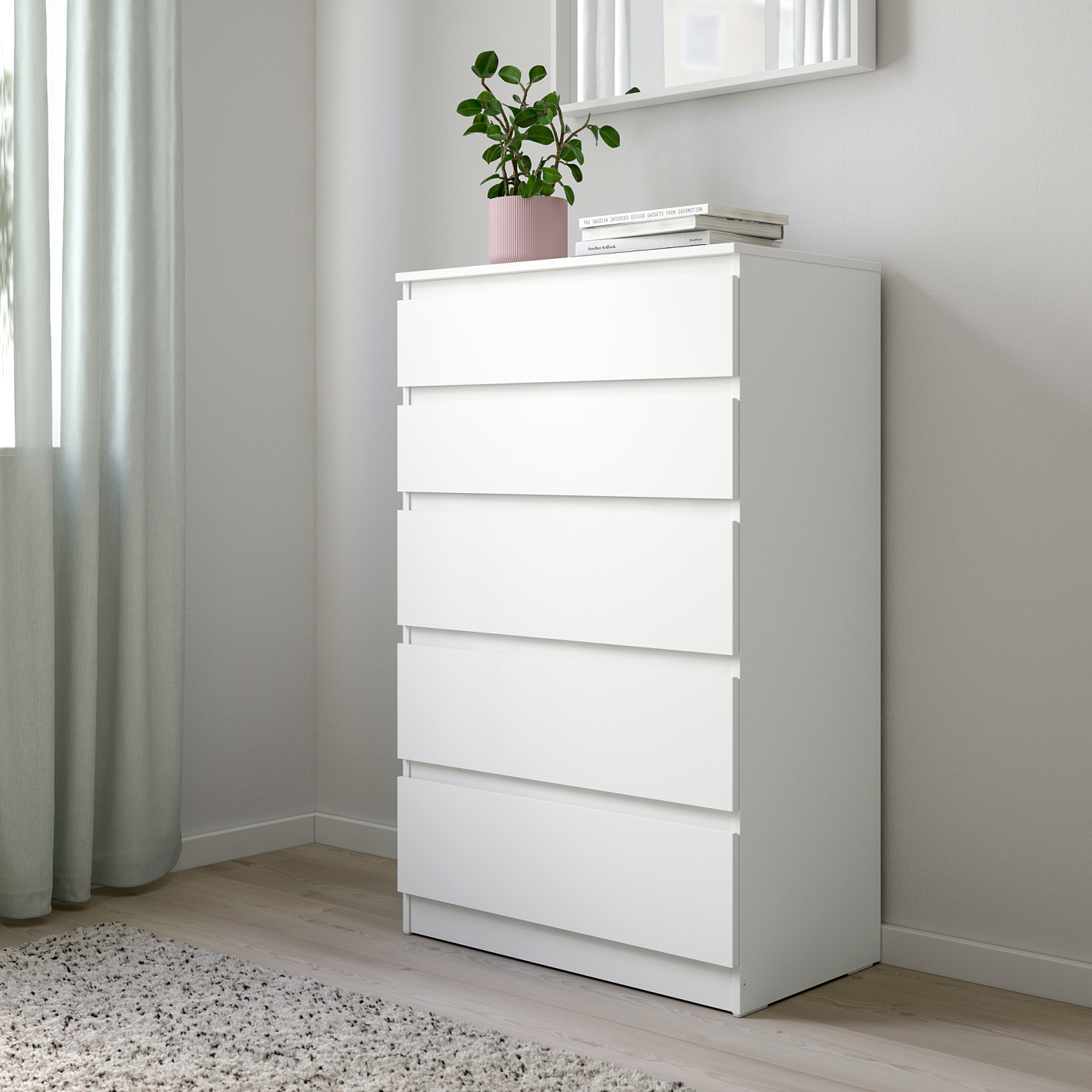 KULLEN chest of 5 drawers white - IKEA KULLEN chest of 5 drawers white - IKEA