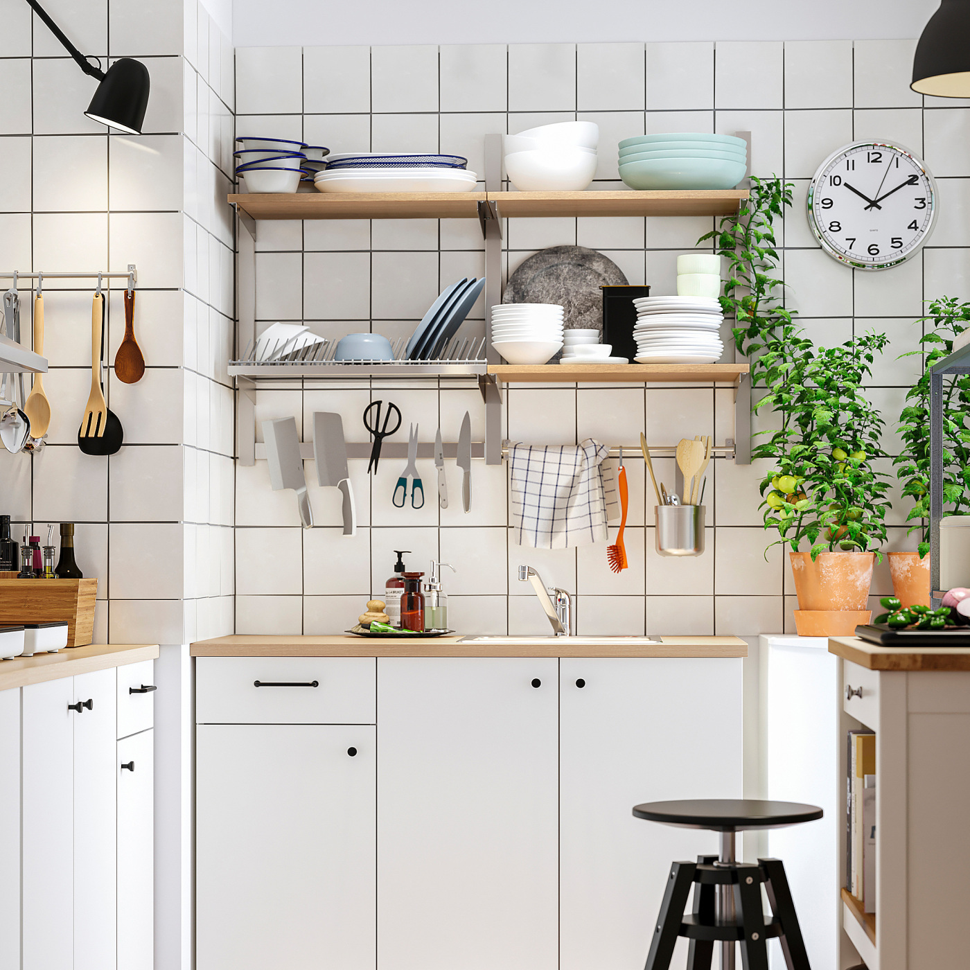 KUNGSFORS magnetic knife rack stainless steel - IKEA
