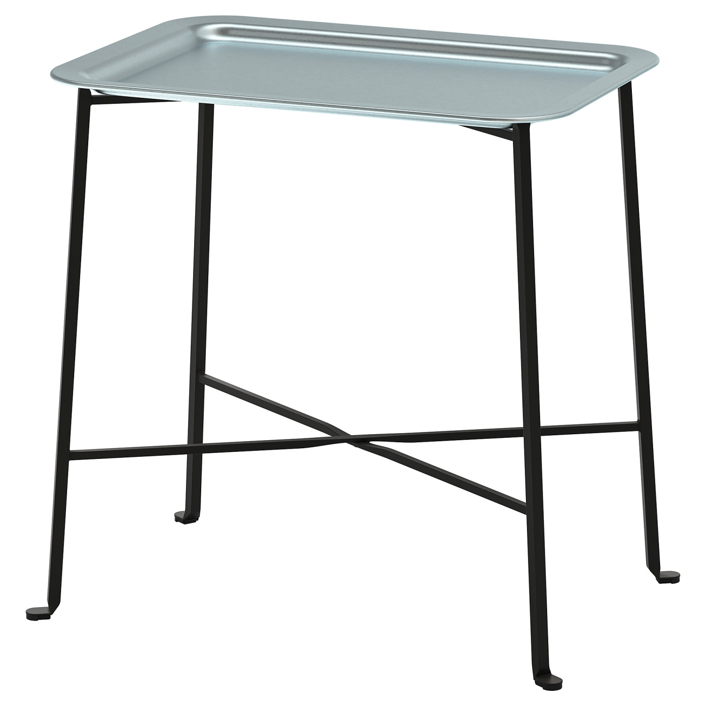 IKEA KUNGSHATT クングスハット KUNGSHATT tray table, in/outdoor dark grey/grey - IKEA
