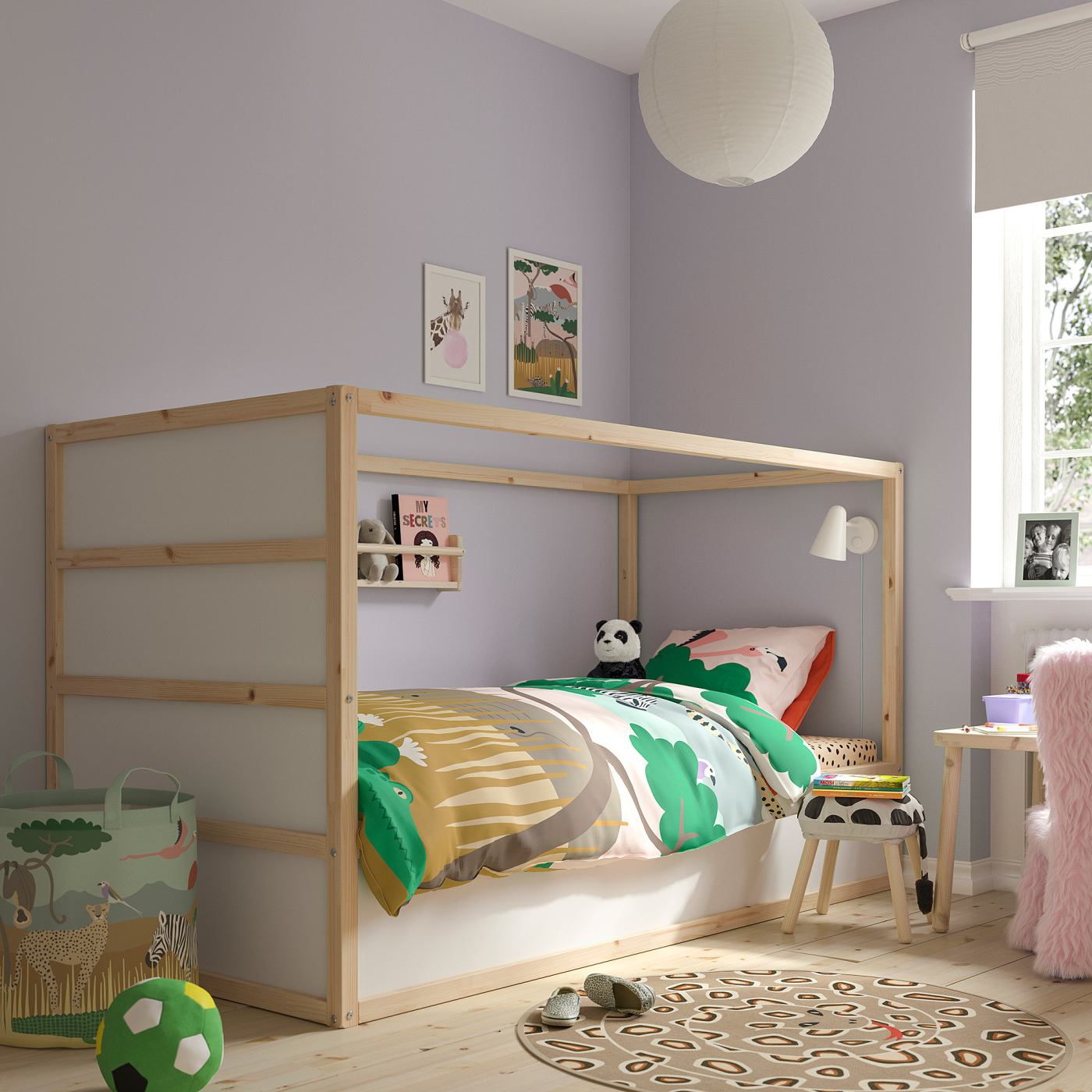 KURA reversible bed white/pine - IKEA KURA reversible bed white/pine - IKEA