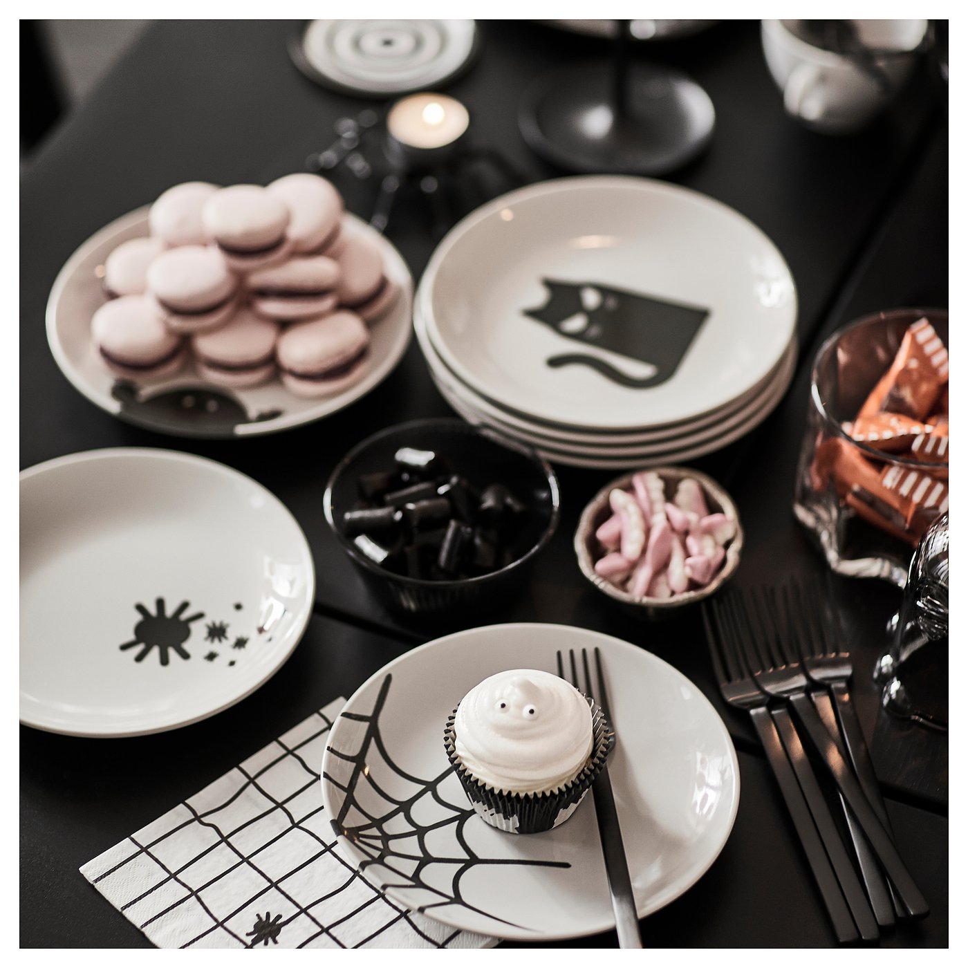 KUSTFYR side plate mixed patterns - IKEA