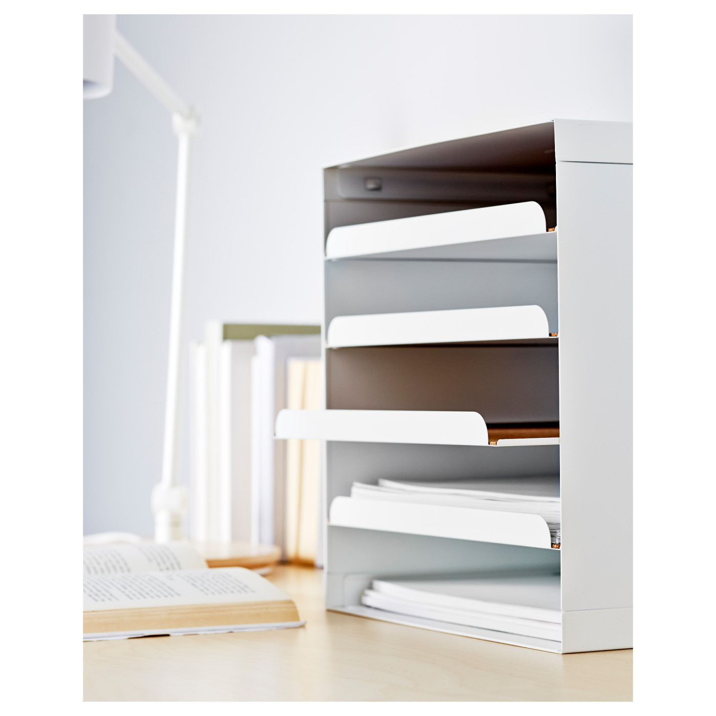 KVISSLE letter tray white - IKEA