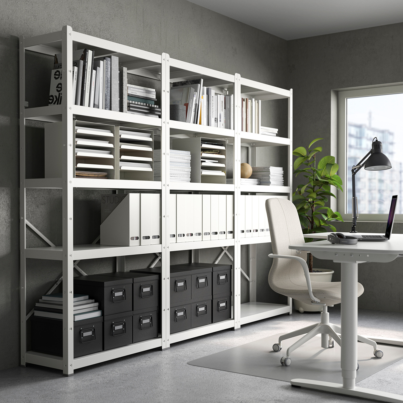KVISSLE letter tray white - IKEA