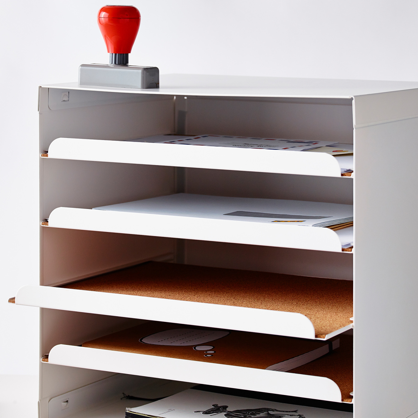 KVISSLE letter tray white - IKEA