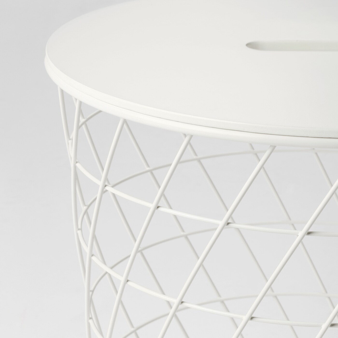 Ikea storage table white discount