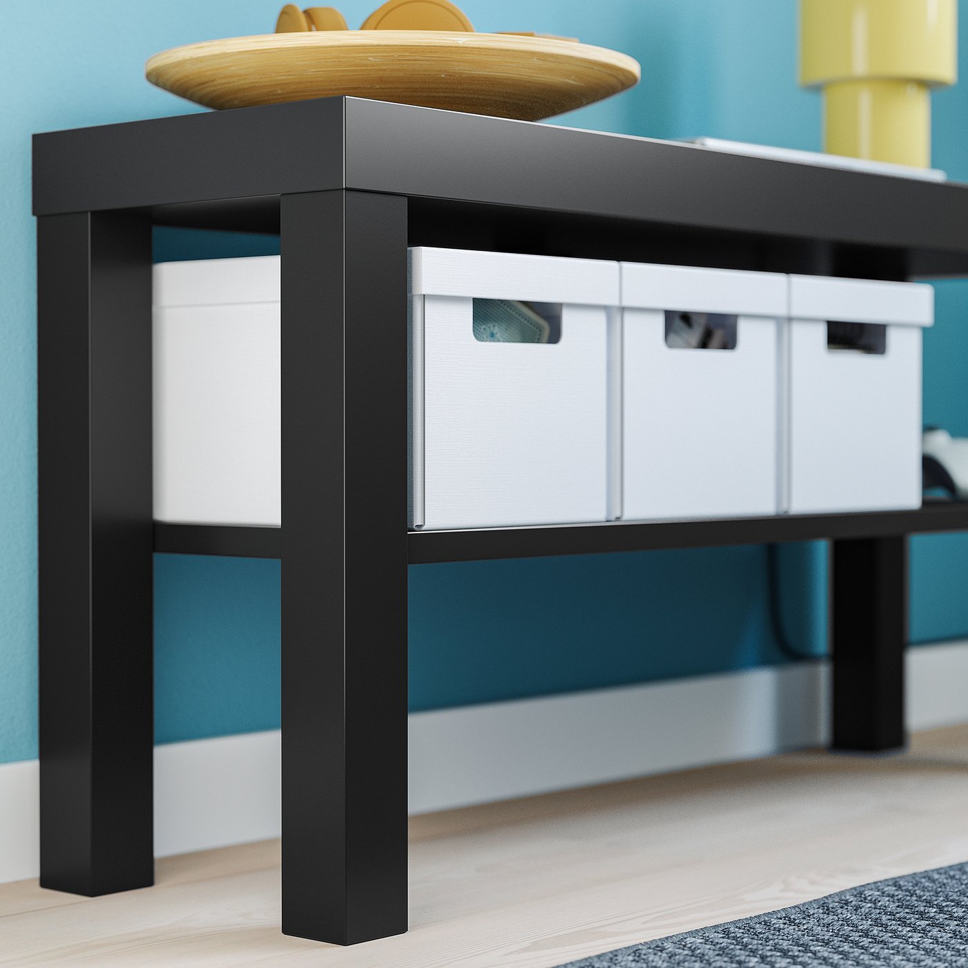 LACK TV bench black - IKEA