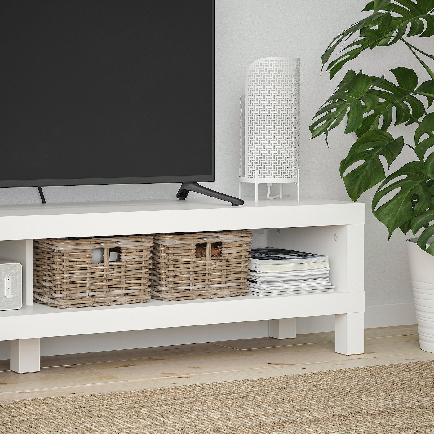 LACK TV bench white - IKEA