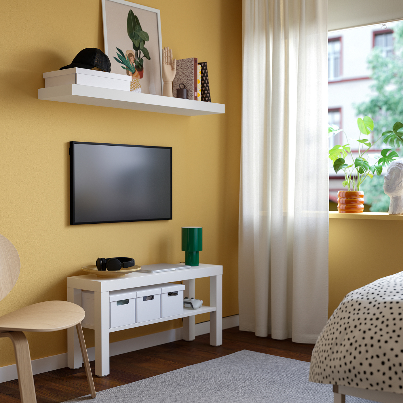 LACK TV bench white - IKEA