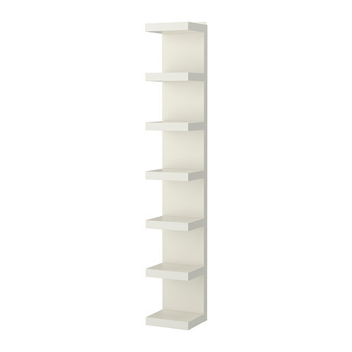 LACK wall shelf unit white stained oak effect - IKEA