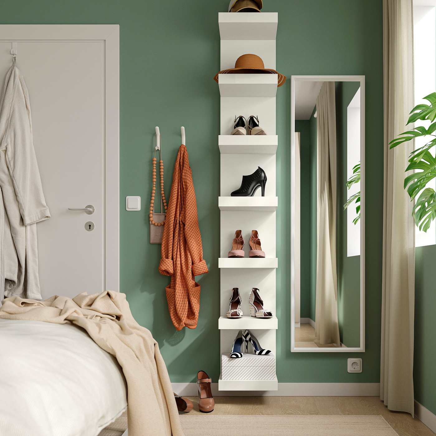 IKEA lack イケア ラック 白 15 個 LACK wall shelf unit white - IKEA