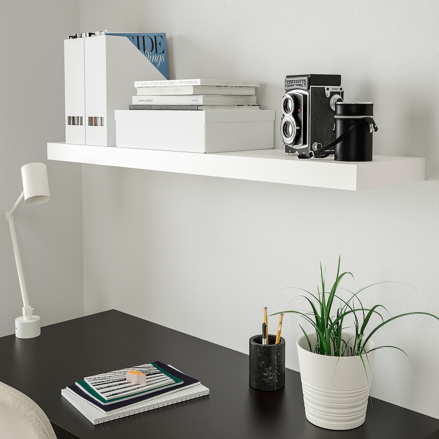 LACK wall shelf white - IKEA