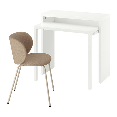 VEBJÖRN desk beige - IKEA
