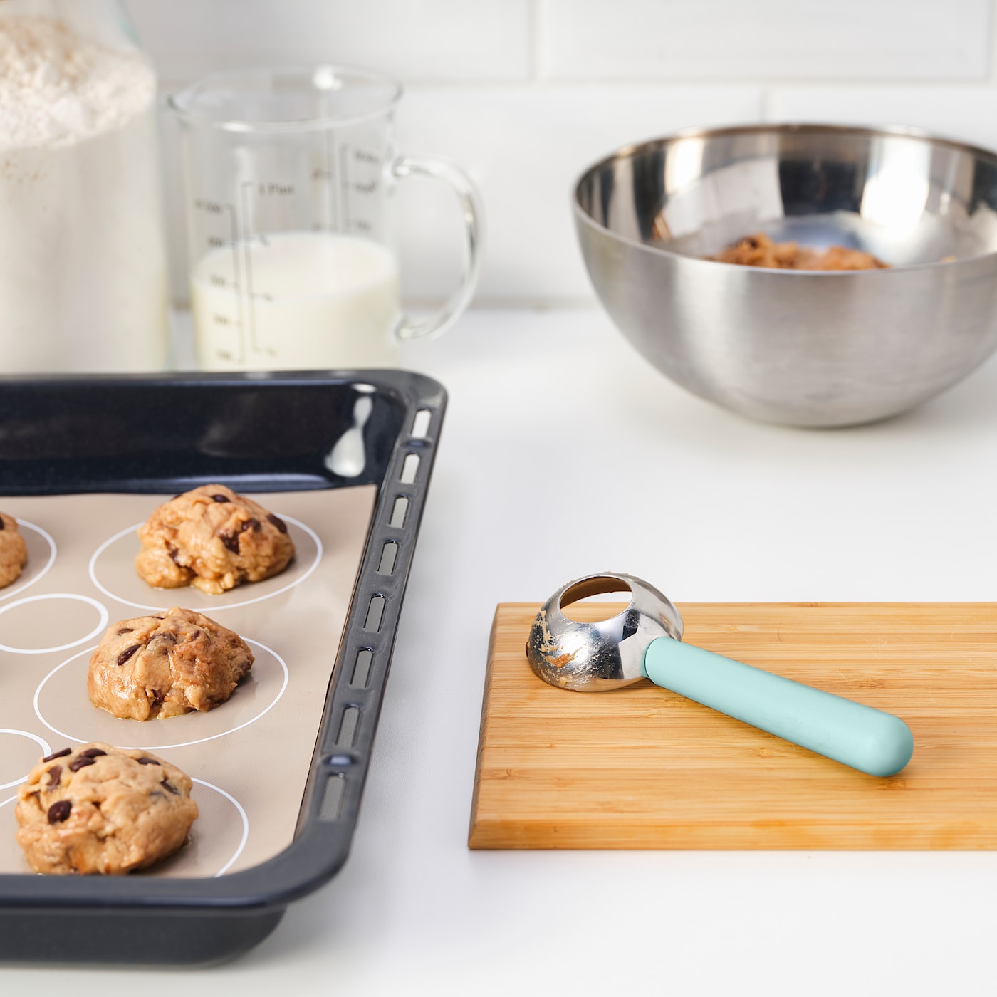 LÄTTBAKAD cookie scoop, set of 2 - IKEA