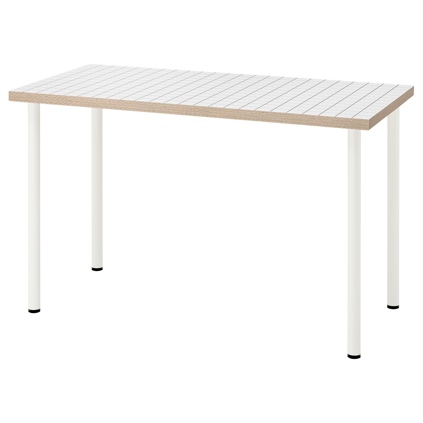 Adils LAGKAPTEN / ADILS desk white anthracite/white - IKEA
