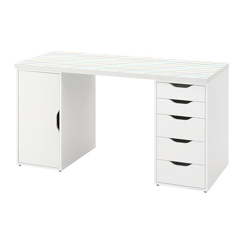 VEBJÖRN desk beige - IKEA