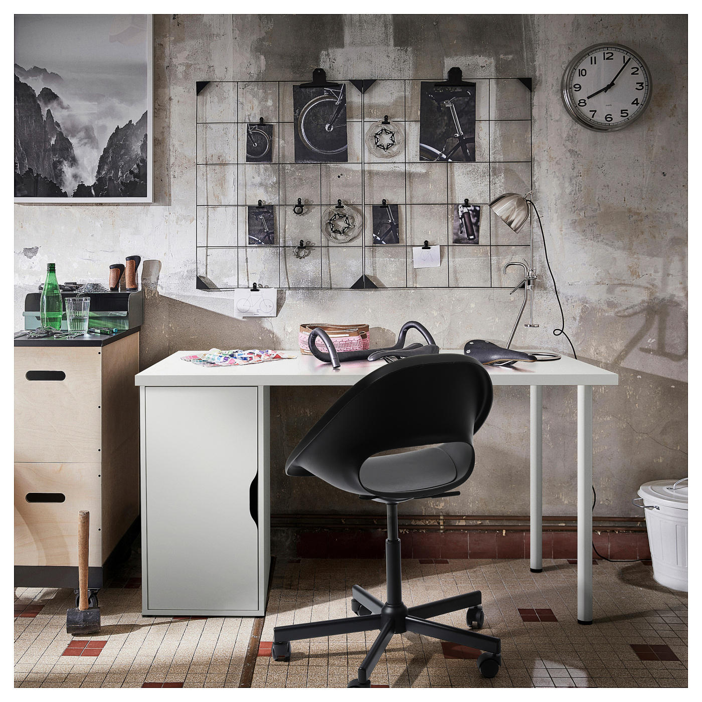 LAGKAPTEN / ALEX desk white - IKEA