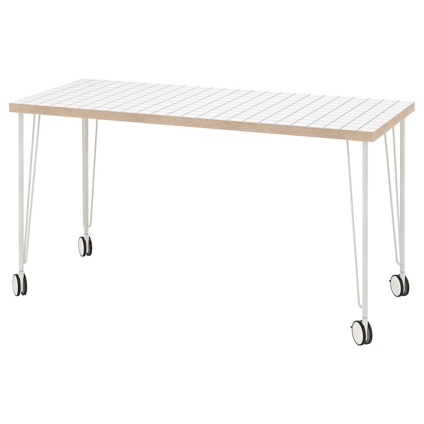 LAGKAPTEN / KRILLE desk white anthracite/white - IKEA LAGKAPTEN / KRILLE desk white anthracite/white - IKEA