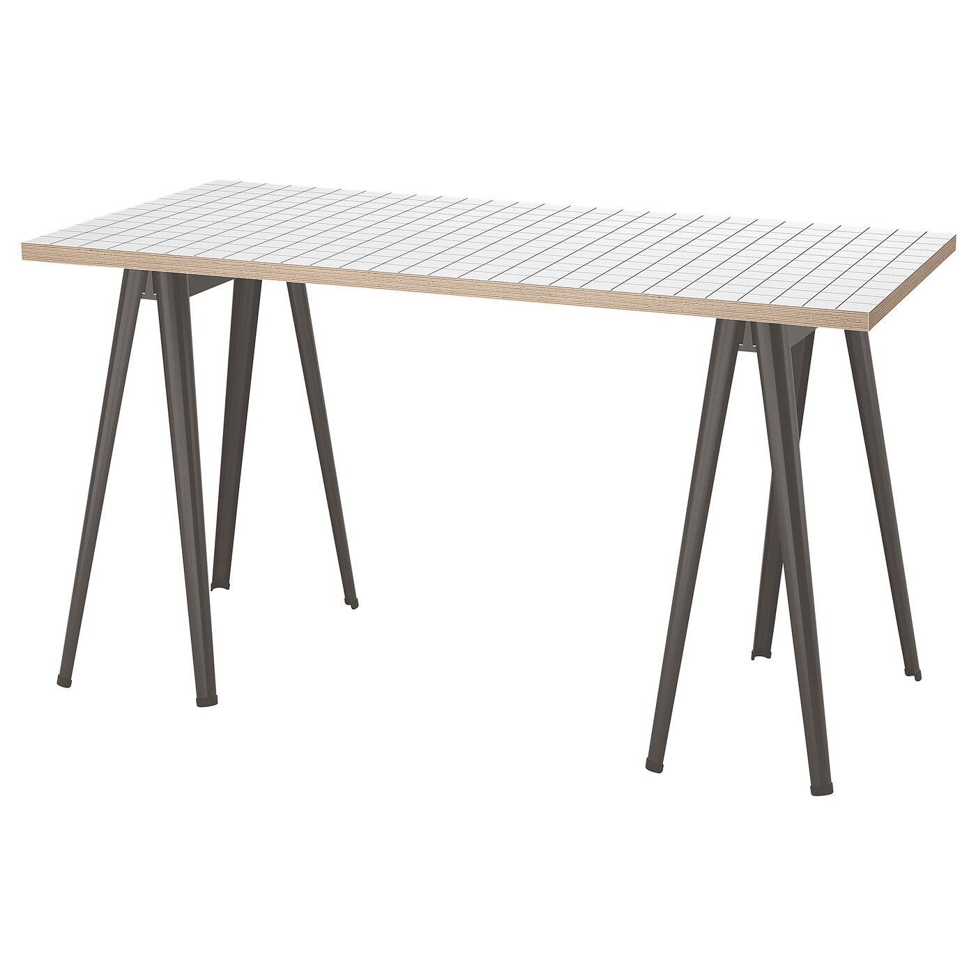 lagnet 3個 LAGKAPTEN / SPÄND desk white stained oak effect/white - IKEA