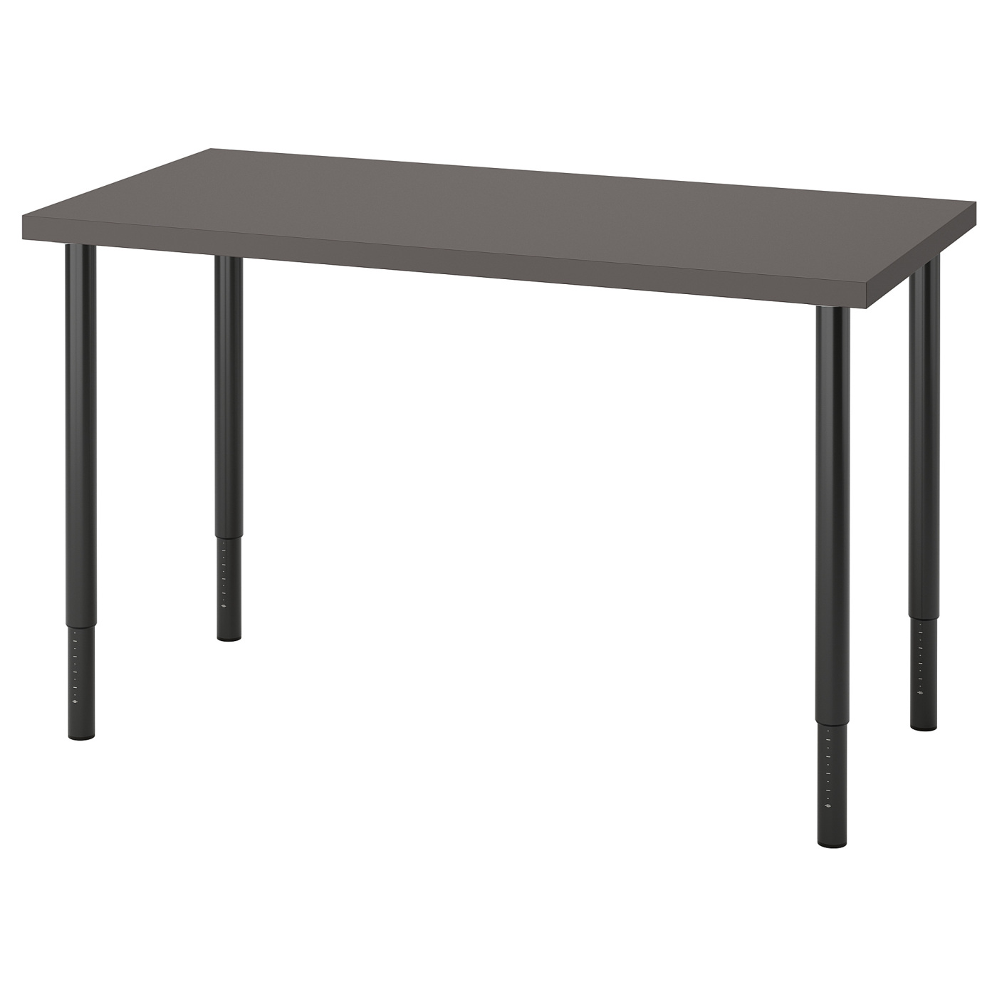 LAGKAPTEN / OLOV desk dark grey/black - IKEA LAGKAPTEN / OLOV desk dark grey/black - IKEA