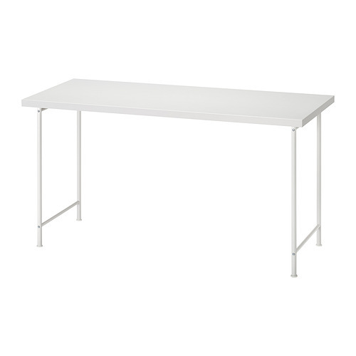 ANFALLARE / ADILS desk bamboo/white - IKEA