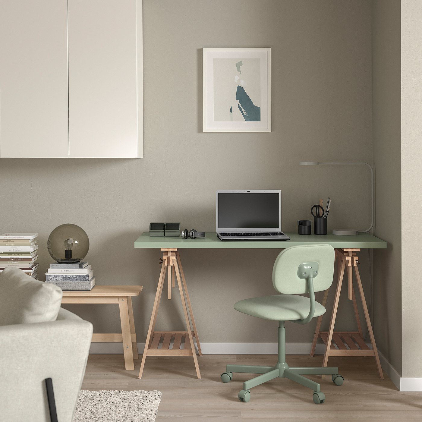 美品　IKEA LAGKAPTEN ラグカプテン 廃盤カラー　ライトグリーン 美品 IKEA LAGKAPTEN ラグカプテン 廃盤カラー ライトグリーン